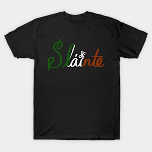 Irish Slainte St. Paddy’s Design T-Shirt